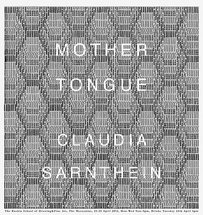 Exhibition Posters_Mother Tongue by Claudia Sarnthein